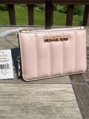 ⭐️NWT Michael Kors Jet Set Travel Small Coin Purse Wallet ⭐️